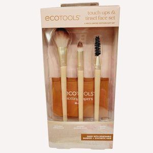 Eco Tools Touch Ups & Tinsel Face Set 3 Make up Brushes
